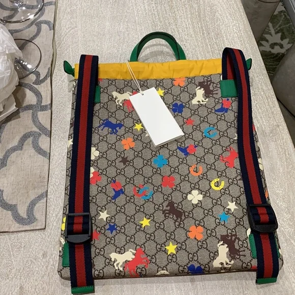 GUCCI Kids Tote Backpack - Picture 4 of 8